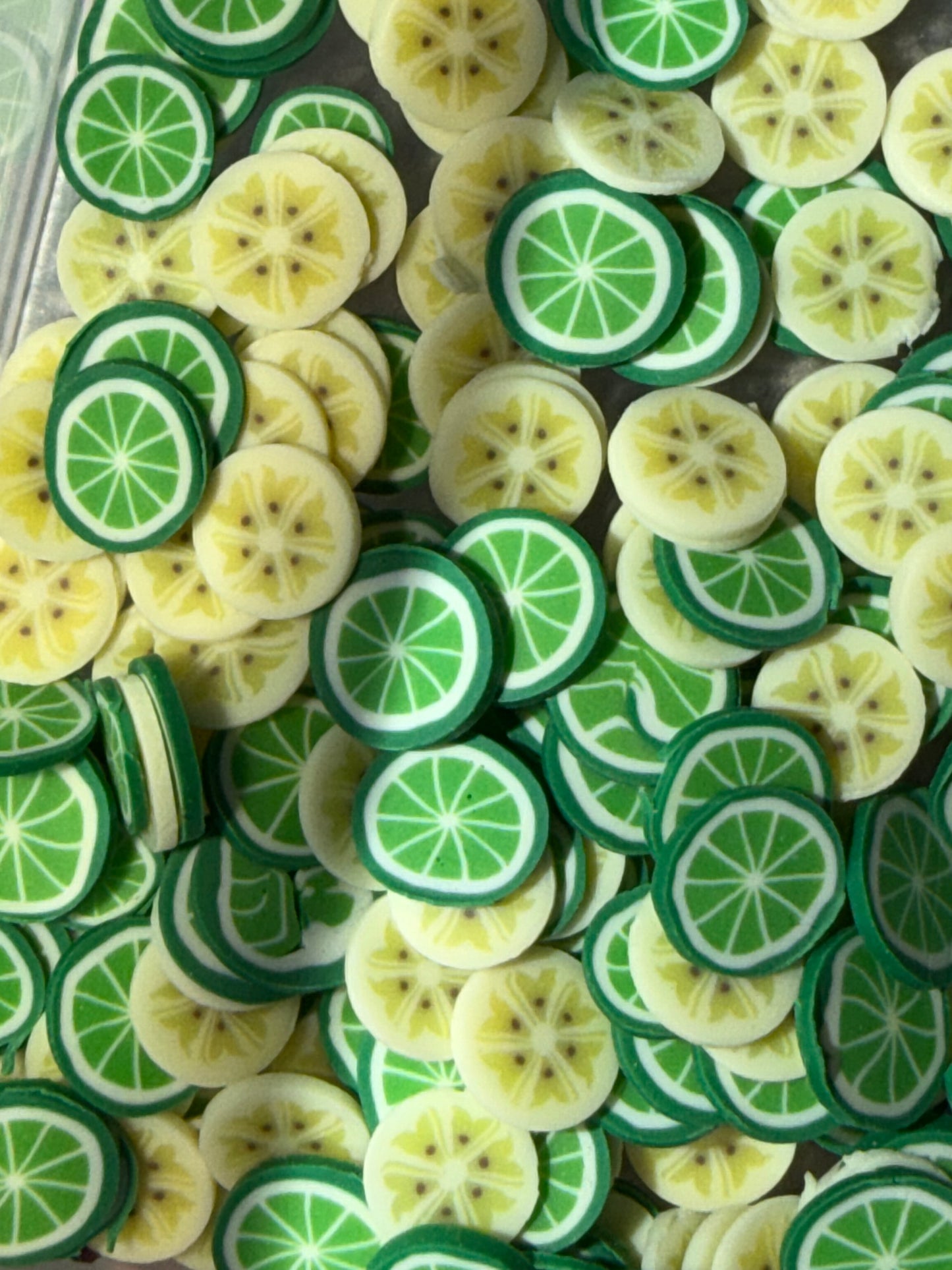 Lime and lemon mix small scoop