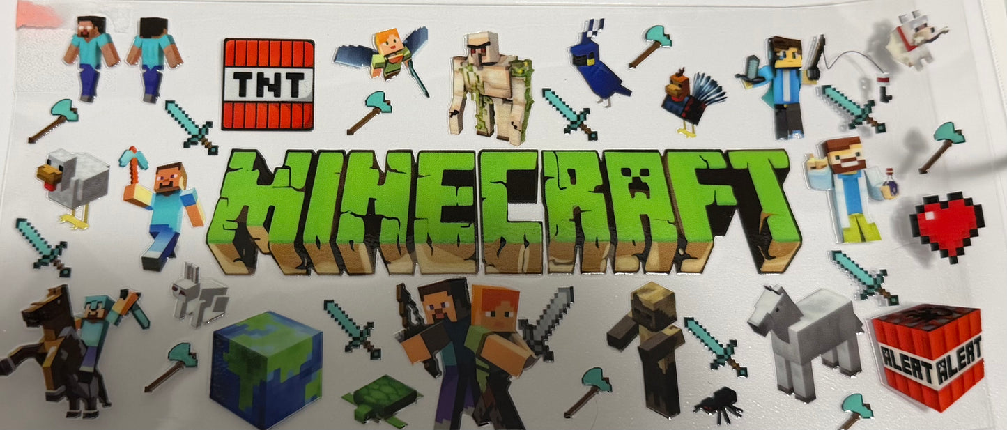 Minecraft decal