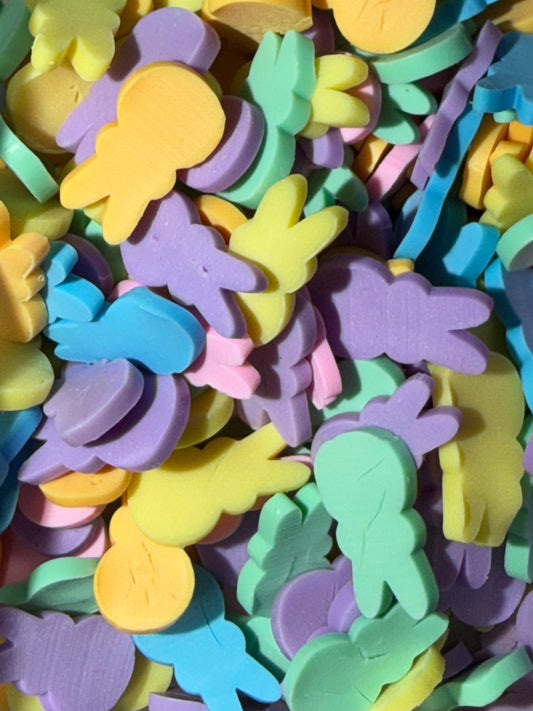 Colorful Easter peeps small scoop