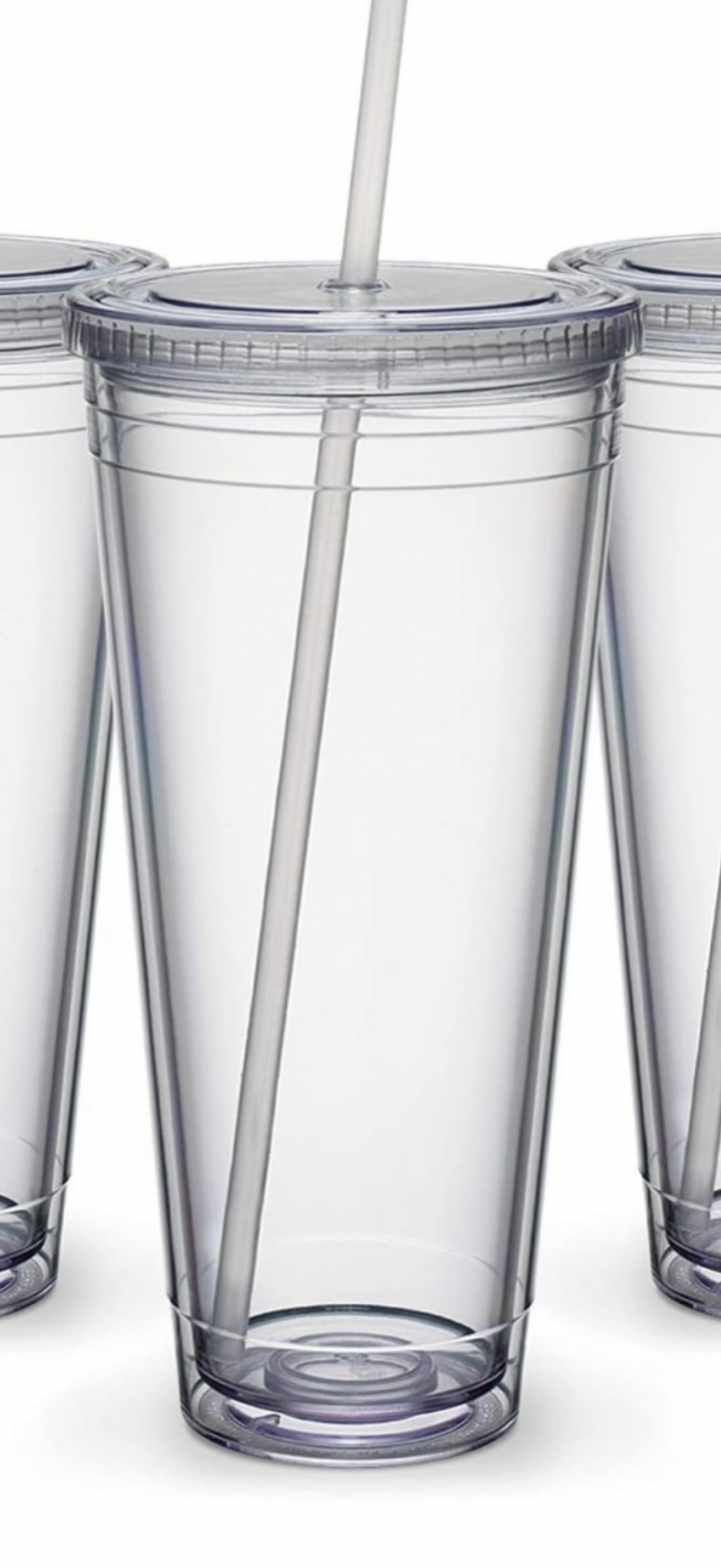 24oz tumbler clear