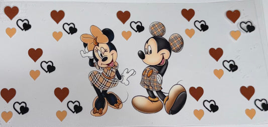 Minnie and Mickey Mouse decal