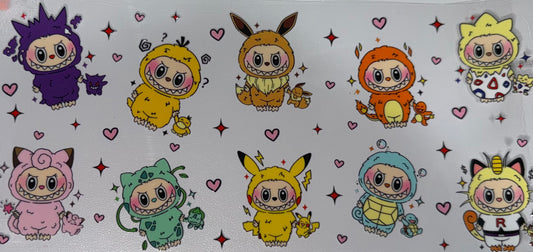 Pokémon labubu decal