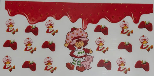 Strawberry short cake decal