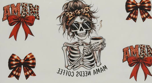 Mama needs coffee decal