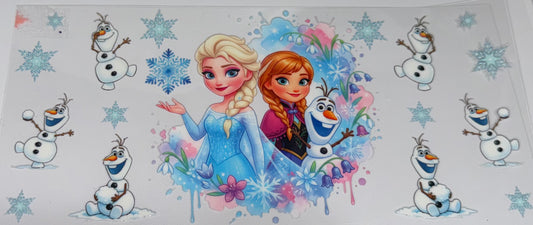 Frozen decal