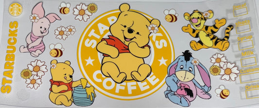 Winnie the Pooh and friends decal